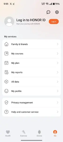 Screenshot of Honor Save Free Download